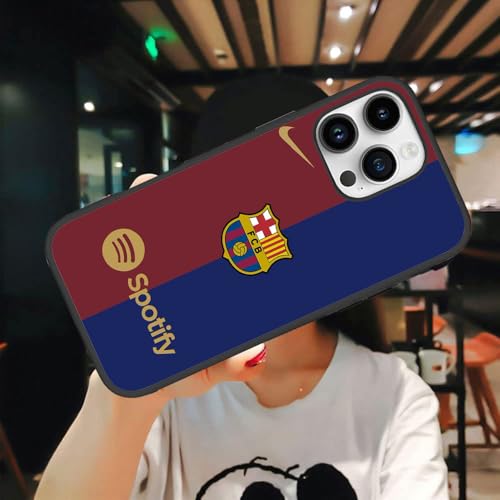 Silk Route Style 3 Barcelona Logo Design Mobile Back Cover for iPhone 15 Pro, Multicolor