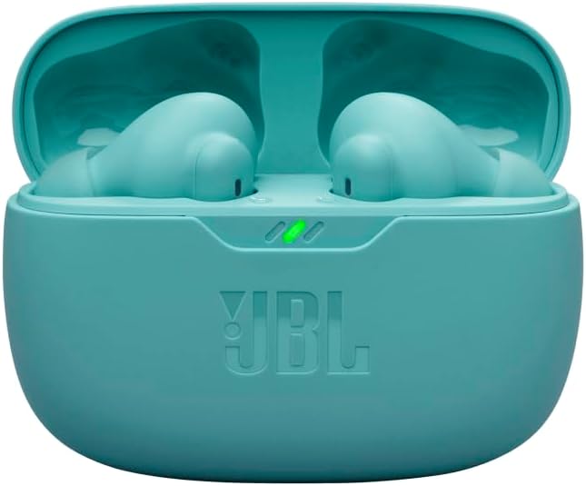 JBL Vibe Beam 2 - True Wireless Noise Cancelling Earbuds Pure Bass Sound & Smart Ambient Technology, 4mics for Crisp, Clear Calls, up to 40Hrs of Playback, IP54 Dust & Water Resistant (Pink)