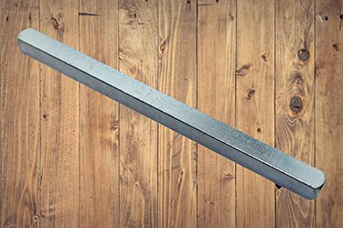 Universal Hardware 5mm x 160mm Bathroom Plain Bar Steel Spindle Door Windows Handle Spindles Silver Finish Sizes from 50mm to 160mm (Pack of 1)