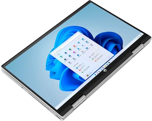 HP Pavilion 14-2-in-1 Laptop 14.0" With IPS FHD Touchscreen Display - Intel i3-1215U - Intel Iris Xe Graphics - 8GB DDR 4 RAM - 512GB NVMe SSD - Windows 11 - Silver
