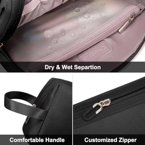 Women's Makeup Bag, Large Capacity Cosmetic Bags for Women, Stylish and Durable Women's Carry-all Bag with Multiple Pockets Daily Use for Women