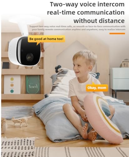 Smart mini WiFi Camera Galayou Indoor Home Cameras for Security with Night Vision Pet Camera with Phone App 24/7 SD Card Storage 1080P Indoor Camera Motion Detection, 2-Way Audio, Baby Monitor