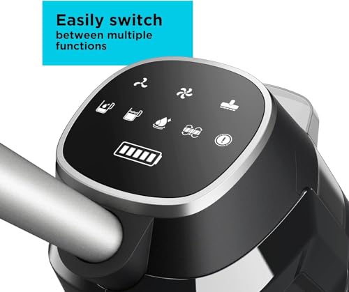 BLACK+DECKER Cordless Wet Dry Vacuum Cleaner and Mop, Vacuum Wash Duo, Self-Cleaning, Edge Cleaning Design, Digital Display, Compact and Space-Saving, Blue - VW252BR-B5