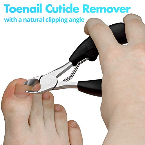 MEDca Precision Toenail Clipper Tool Premium Ingrown Toenail Cuticle Remover Trimmer Thick Toenails Nipper, Surgical Grade Stainless Steel Nail Foot Treatment for Grooming Nail Care, Pedicure Tools