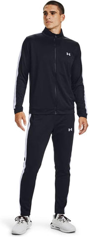 Mens RIVAL KNIT TRACKSUIT Sets (pack of 1) - Black