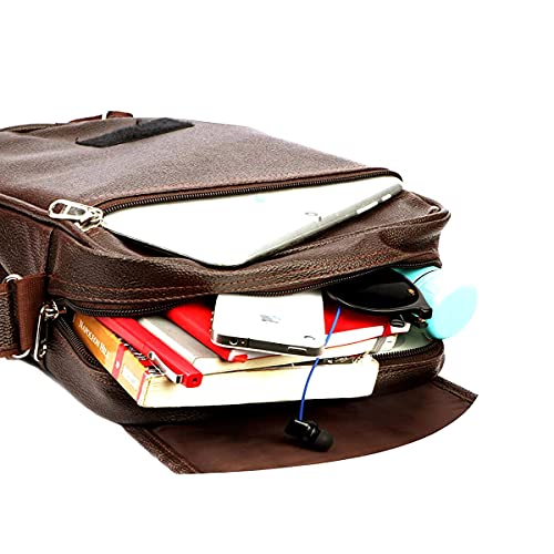 Bagneeds Casual Crossbody Synthetic Leather Men Sling Bag