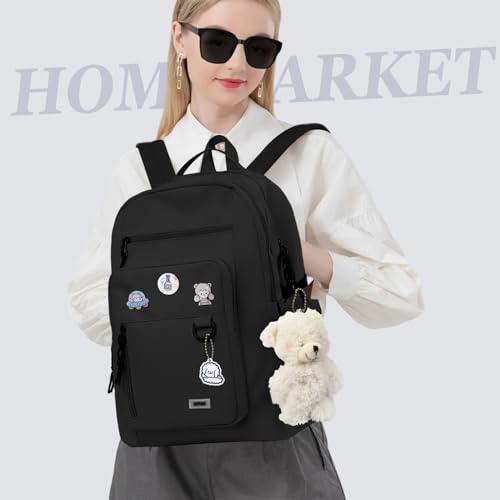 School Bag for Girls,Cute Aesthetic Backpacks, Girls Casual Daypacks,School Backpack Teen Lightweight College Daypack for Teens Girls Women Students
