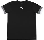 Unisex Kids Teamrise Jersey Jr Shirt - Puma Black-smoked Pearl-puma White