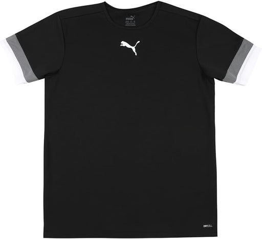 Unisex Kids Teamrise Jersey Jr Shirt (pack of 1) - Puma Black-smoked Pearl-puma White