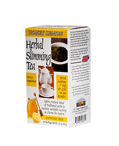 21st Century Slimming Tea - Honey Lemon - 24 Teabags