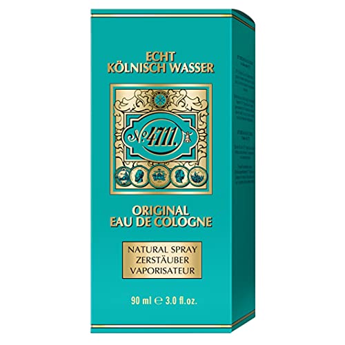 4711 Echt Kolnisch Wasser No For Men And Women - Eau de Cologne Natural Spray, 90ml