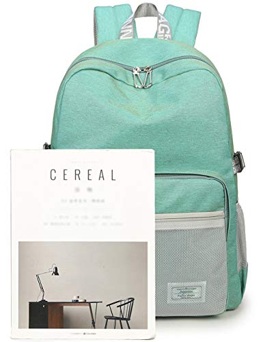 Classic Backpack Haversack Travel School Bag Student Simple Daypack Bookbag by Mygreen(Gray)