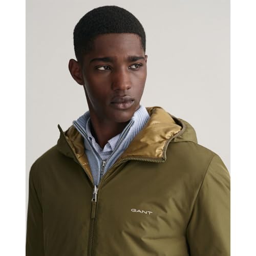GANT Men 7006343-349 Reversible Hooded Jacket