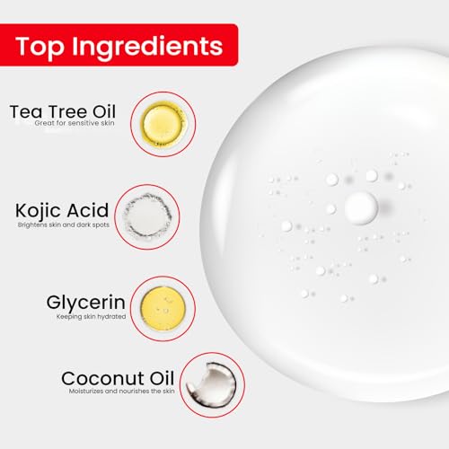 Kojie San Skin Brightening Soap - The Original Kojic Acid Soap with Brightening and Moisturizing Properties, Even Skin Tone and Reduce Appearance of Hyperpigmentation (65 grams, 3 Bars Per Pack)