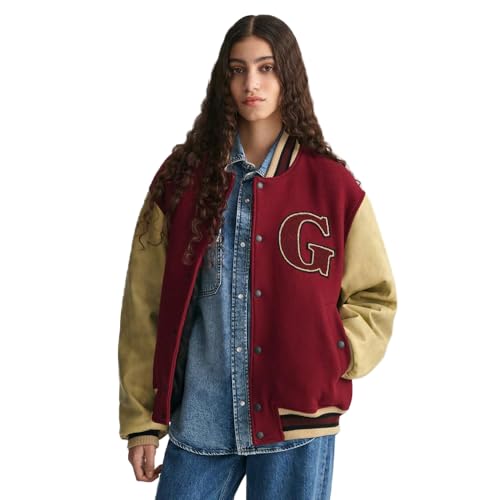 GANT Men 7006349-604 Padded Mix Varsity Jacket