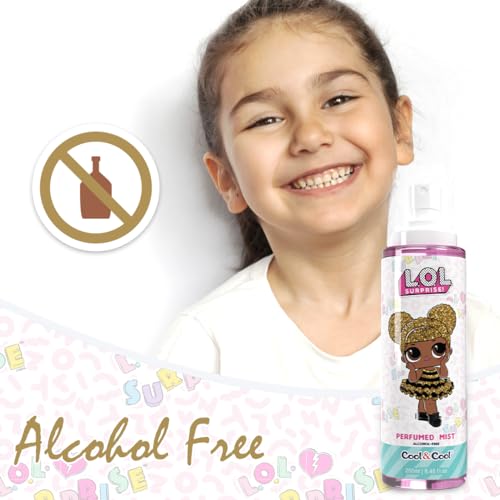 Cool & Cool LOL Surprise Queen Bee Alcohol Free Kids Perfumed Mist 250ml
