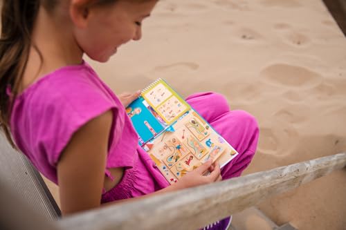 SmartGames Smart Games - Puzzle Beach, Magnetic Puzzle Game with 48 Challenges, 6+ Years