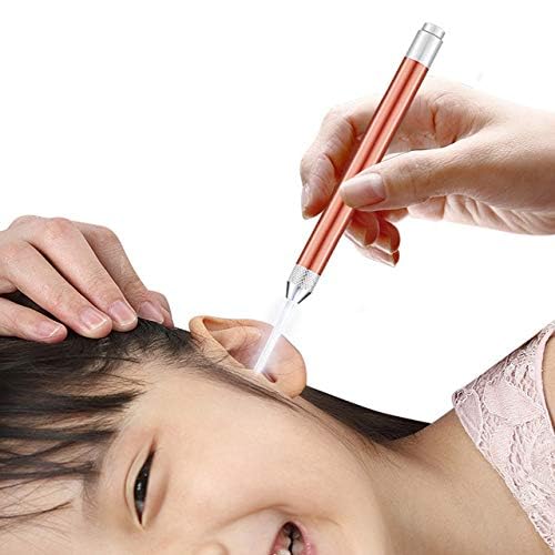 Ear Wax Removal Tools, Ear Pick Cleaner Kit with LED Light, Storage Box, Earwax Spoon Digger/Tweezers & Nose Cleaning Tweezers Clip, Ear Nose Health Care Cleaning Tools for Baby Kids Children Adults