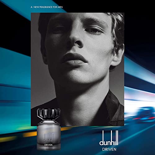Alfred Dunhill Driven Black 3 Piece Gift Set For Men - Eau de Parfum Cologne Spray 3.4 Fl. Oz. & 0.5 Fl. Oz, and Shower Gel 3.0 Fl. Oz.