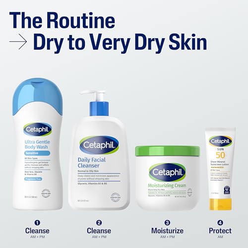 Cetaphil Moisturizing Cream 566g Dry to Very Dry Skin