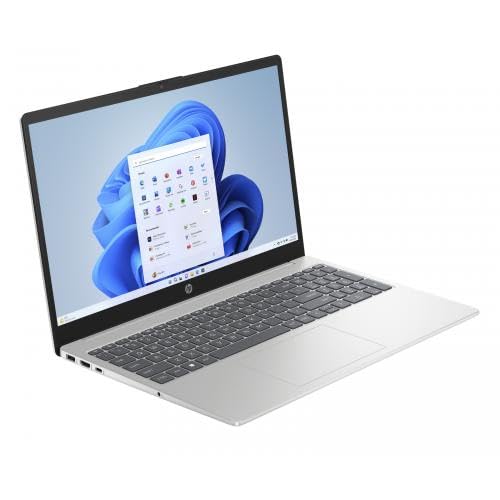 HP Laptop - 12th Gen/Intel Core i5-1235U / 15.6inch FHD / 512GB SSD / 8GB RAM/Intel Iris Xe Graphics/Windows 11 / English Keyboard/Natural Silver/International Version - [15-FD0999NR]