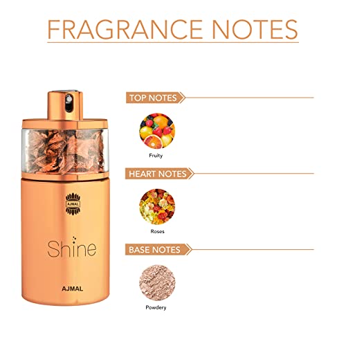 Ajmal Perfumes Shine For - Women 75Ml Eau De Parfum