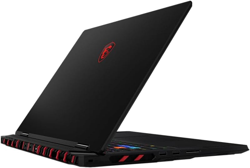 Raider A18 HX A9WIG, Gaming Laptop, 18"UHD+ 120Hz, AMD Ryzen 9 9955HX3D, 64GB RAM, 2TB SSD, NVIDIA GeForce RTX 5080 Laptop GPU, GDDR7 16GB, Win11, Black