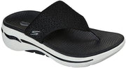 GO WALK ARCH FIT SANDAL womens SANDALS - BLACK WHITE