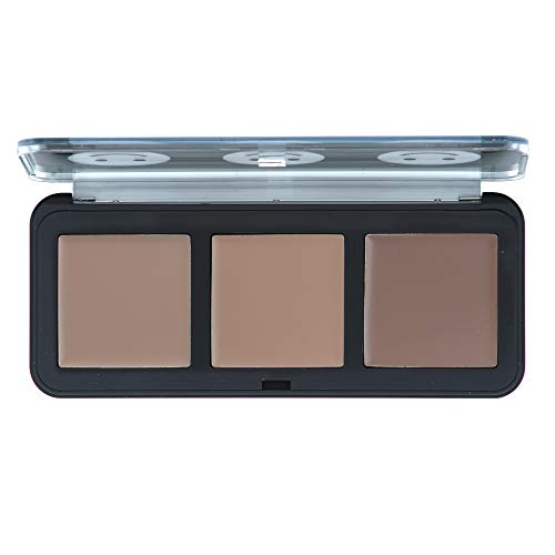 The Crème Shop Shape & Sculpt Cream Contour Palette. Also Works As Eyeshadow. Pigmented, Buildable Coverage. Made In Korea. -123 Smile, Light