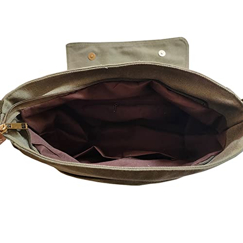 Men's Korean Canvas Bag Men's Shoulder Bag Men's Large Capacity Computer Casual Bag