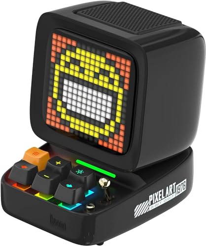 Divoom Ditoo Pro Bluetooth Mini Speaker - Black