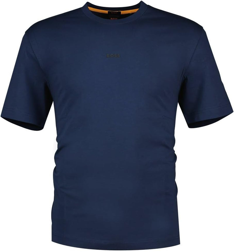 Men's TChup Stretch Cotton Logo Print T-Shirt - Open Blue464