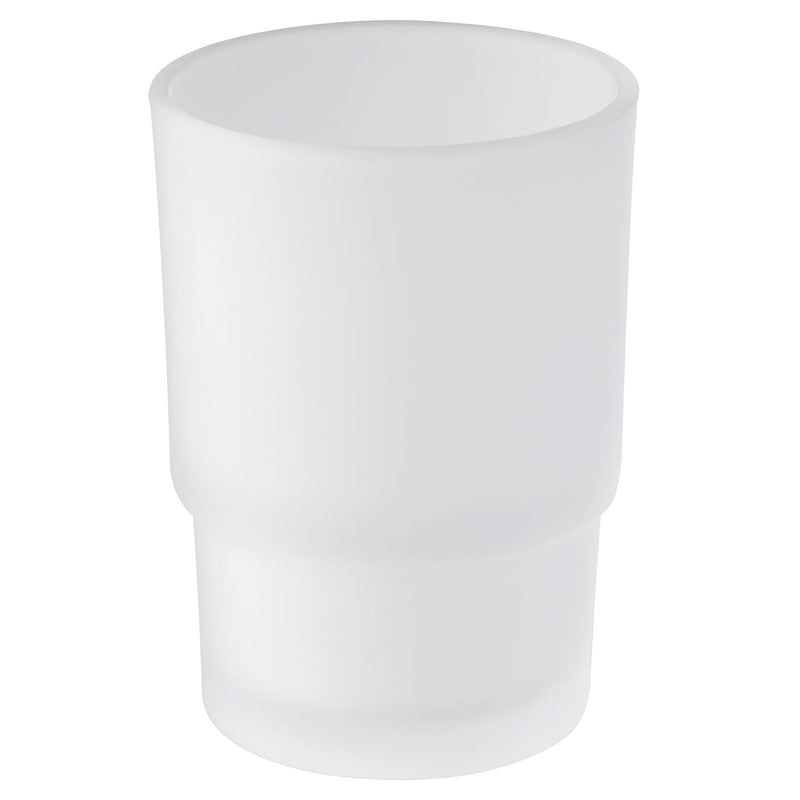 Angle Simple Frosted Glass Tumbler, Thick Glass Cup Replacement, Bathroom Toothbrush and Toothpaste Holder, Water Glasses, Bathroom Cup, Tumbler Cup, Rinsing Glass Cup, Drinkware Glassware