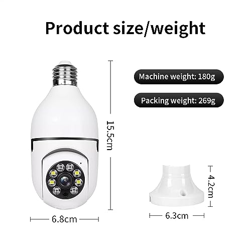 Soul and Salt General Trading Vision 360° Aura: Captivating WiFi Panorama Camera by & Wireless WIFI Outdoor CCTV Monitor Smart Home Security, Easy To View Install, Your Ultimate Home Sentinel