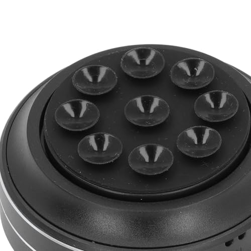 Bone Conduction Speaker, Portable Stereo Mini Waterproof Music Player, Mini Size Music Player with Strong Suction Cup Base for Home Outdoor Travel (Black)