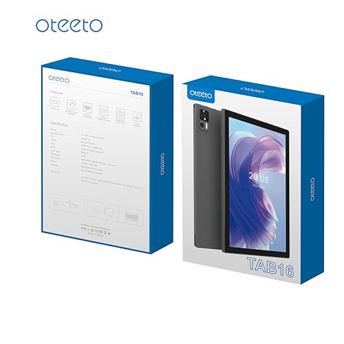 TAB 16 tablet/10.1 Inch IPS LCD/Octa Core 2.0GHz/Android 14/4G Connectivity/6000 mah battery/12GB  512 GB/8 Mp front  13 Mp rear camera/keyboard/touch pen (Gray)