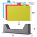 Bolivia's Kitchen Chopping Board, 4 Pcs Plastic Cutting Boards for Kitchen, Dishwasher Safe Cutting Board Set with Holder, Cutting Boards for Kitchen Different Food Types, Color Coded