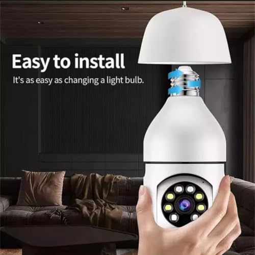 WiFi Panorama Security Camera, 360-Degree Wide Angle View