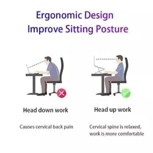 Adjustable Laptop Stand, Portable Aluminium Laptop Riser Laptop Holder for Desk, Foldable Ventilated Cooling Computer Support Stand for Apple MacBook Pro/Air, HP, Sony, Dell, Notebook Stand and more.