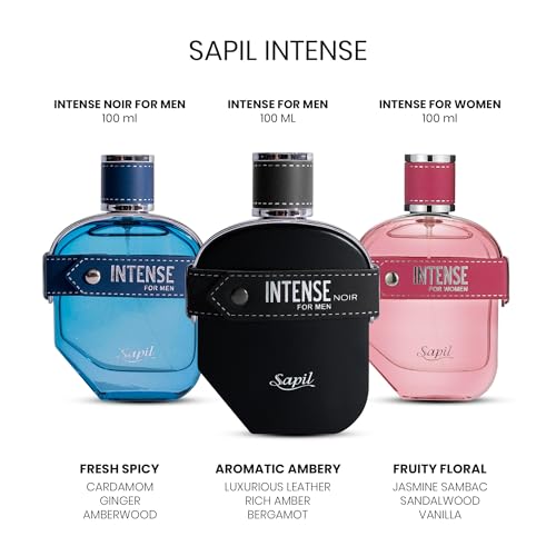 Sapil Intense Noir For Men Eau De Parfum 100ml