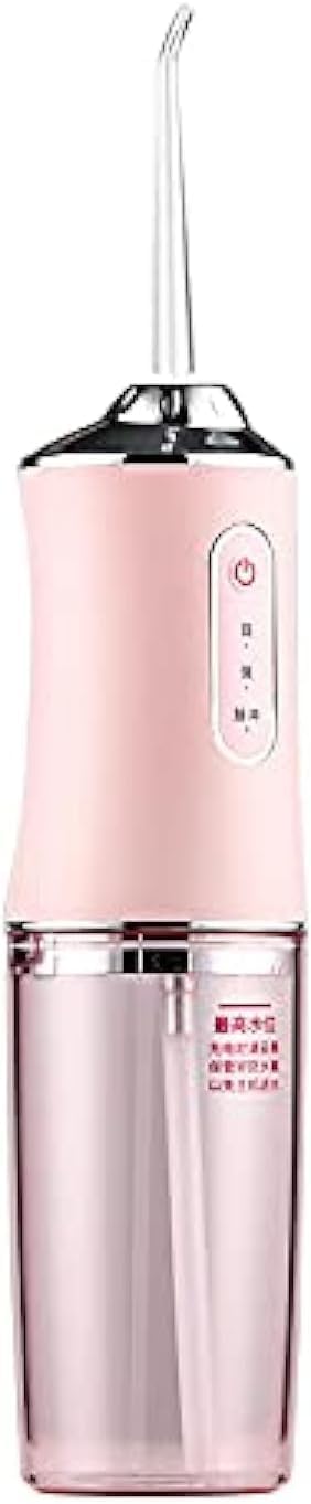 Cordless Water Flosser, 3 Modes Dental Oral Irrigator, IPX7 Waterproof, Pink