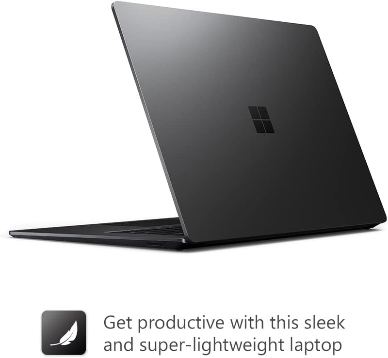 Microsoft Surface Laptop 5 with 13.5" 2256 x 1504 display, Intel i5-1235U, Integrated Iris Graphics, 8GB RAM, 512GB SSD, Windows 11, Black - [R1S-00039], 13.5 Inch UAE Model