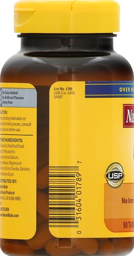 Nature Made Men's Vitamin Tablets For Daily Nutritional Support - 90 Count Multi