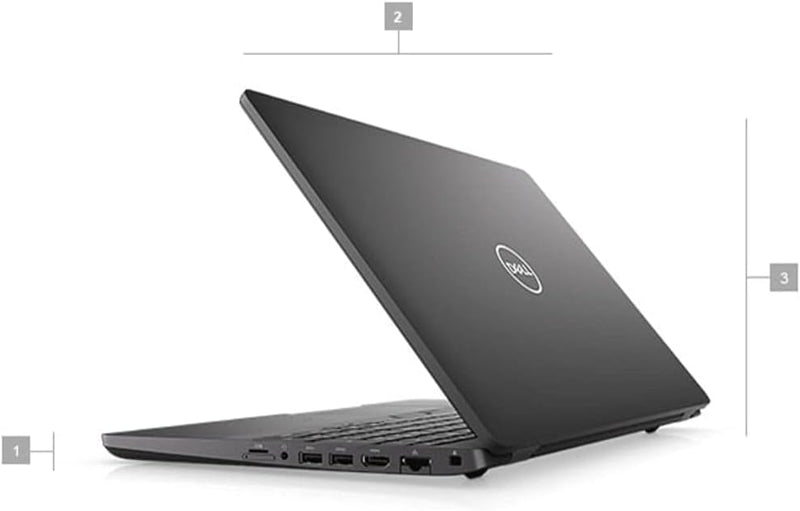 Dell 2019 Latitude 5500 Laptop 15.6" - Intel Core i7 8th Gen - i7-8665U - Quad Core 4.8Ghz - 256GB SSD - 16GB RAM - 1366x768 HD - Windows 10 Pro (Renewed)