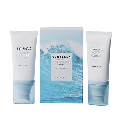 Skin1004 Madagascar Centella Hyalu-Cica Water-Fit Sun Serum (50ml x 2) Twin Pack