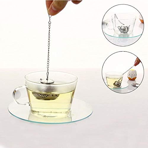 Stainless Steel Tea Infuser Tea Leaf Filter Herbal Strainer Tea Bag Spice Soup Cooking Infuser
