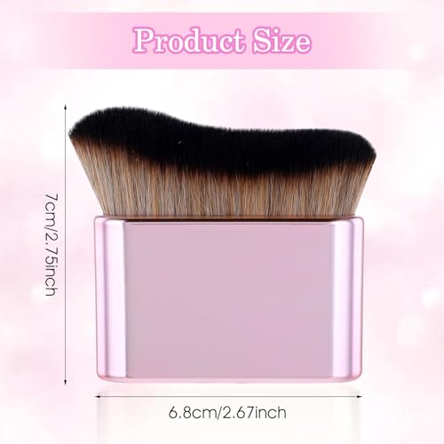 Self Tanning Brush, Soft Body Makeup Brush, Portable Self Tan Brush, Self Tanner Face Brush For Face Body & Leg Makeup