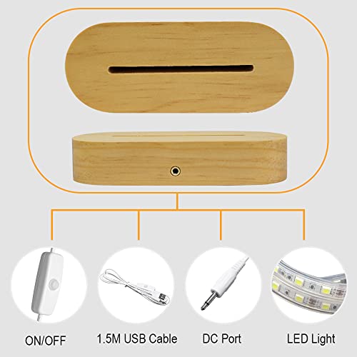 Sulfar to My Husband Gifts from Wife,3D Illusion Lamp I Love You Night Light for Men Him Valentines Birthday Anniversay Romantic Ideal Gift