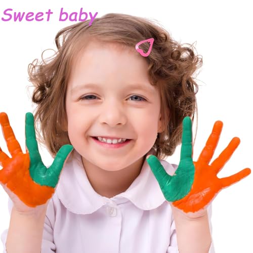STAYOUNG 40 Piececs Snap Hair Clips Set - Star Heart Hairpins Colorful Non-Slip Metal Hairpins - Delightful Hair Accessories for Women and Girls Hair Accessories