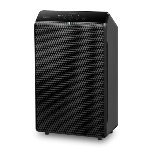 WINIX 5520 Air Purifier for Home Large Room Up to 1882 Ft² in 1 Hr With Air Quality Monitor, True HEPA, High Deodorization Carbon Filter and Auto Mode, Captures Pet Allergies, Smoke, Dust.